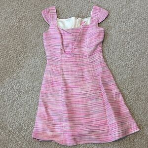 Lilly Pulitzer Pink and White Casual Dress
